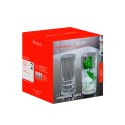 Set de 4 Vasos Long Drink Perfect Serve SPIEGELAU | Diseño Profesional para Cócteles y Bebidas