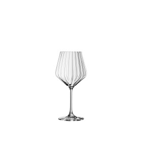 Set de 4 Copas Borgoña Lifestyle SPIEGELAU | Diseño Moderno en Diamante para Vinos Aromáticos y Elegantes