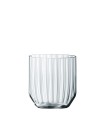Set de 4 Vasos bajos / Whisky Linear