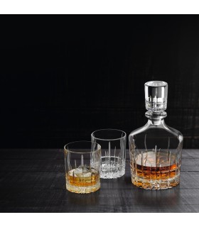 Set de Whisky Perfect Serve SPIEGELAU | 2 Vasos y 1 Decantador con Diseño Elegante