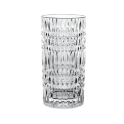 Set de 4 Vasos Latte Macchiato & Cold Brew Nachtmann Ethno | Cristal Tallado Elegante y Resistente