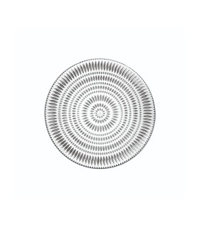 Set de 2 Platos de Cristal NACHTMANN Ethno 23 cm | Diseño Arabesco Elegante y Resistente