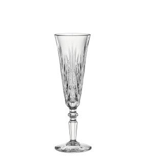 Copa Flauta Champagne Nachtmann Palais – Cristal Tallado Elegante | Set 6 Copas