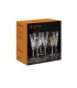 Copa Flauta Champagne Nachtmann Palais – Cristal Tallado Elegante | Set 6 Copas